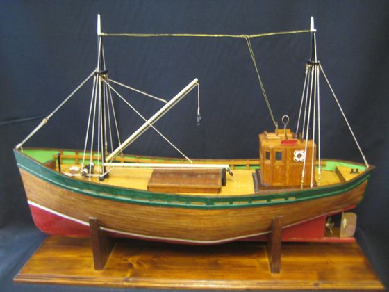 Model Freight Boat   SOLD